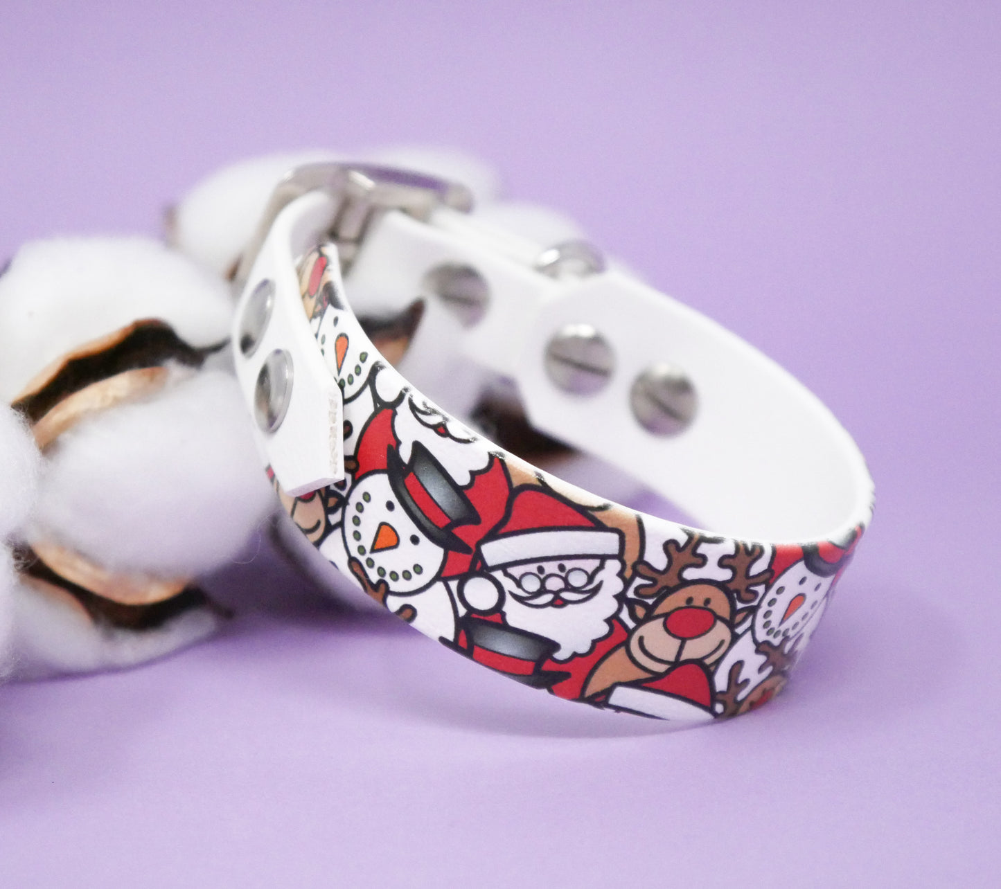 Biothane Halsband X-Mas Greyhound Small - Limited Editon