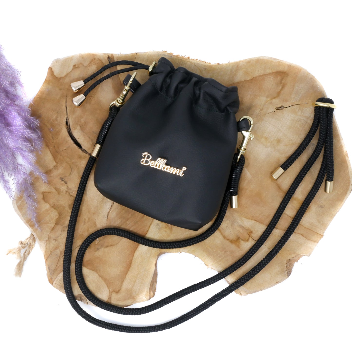 Umhängeband für Woofbeutel Black, Camouflage (Vegan)