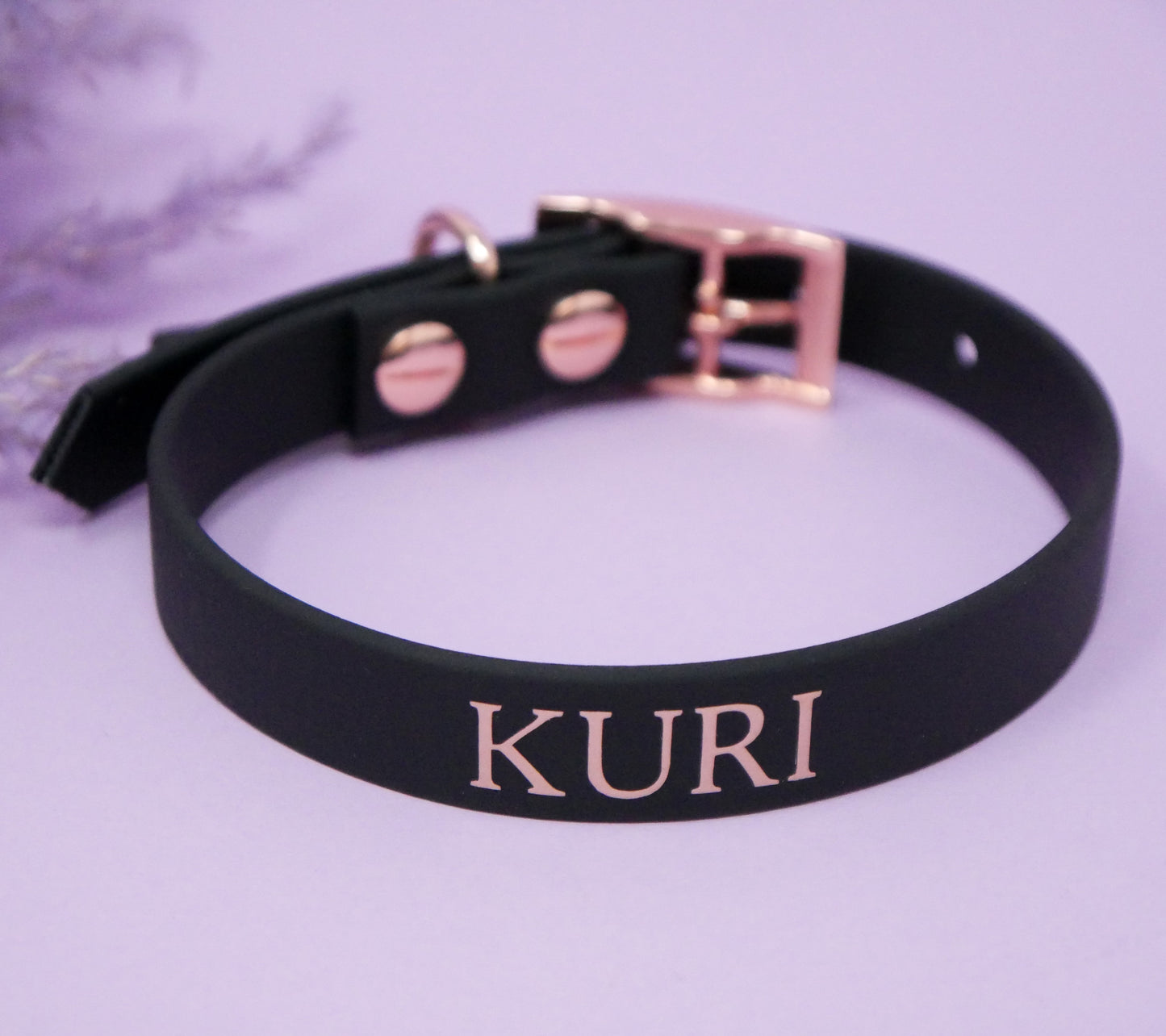 Personalisierung Biothane Halsband