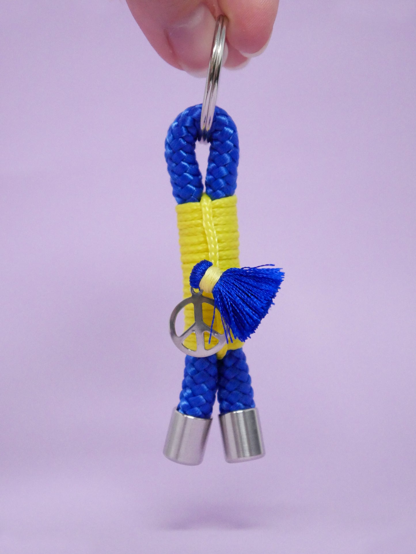 Keychain made of rope | For Ukraine