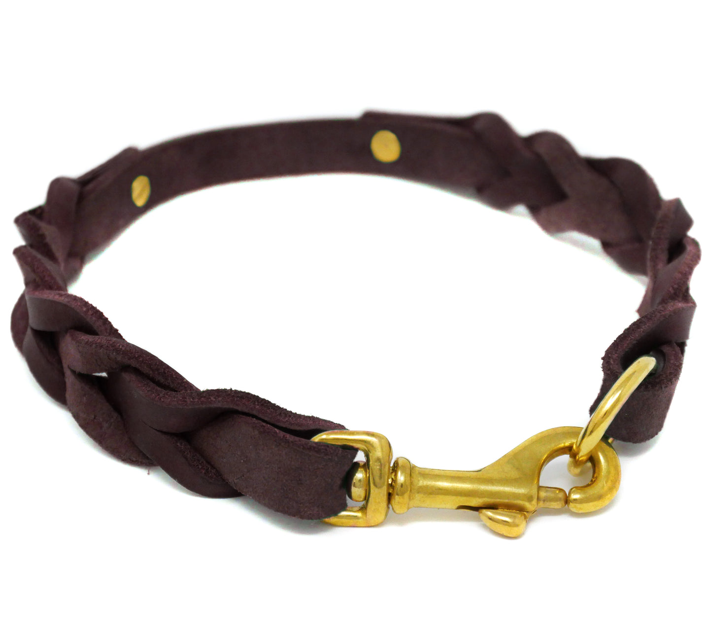 Halsband 'Pure Leather'