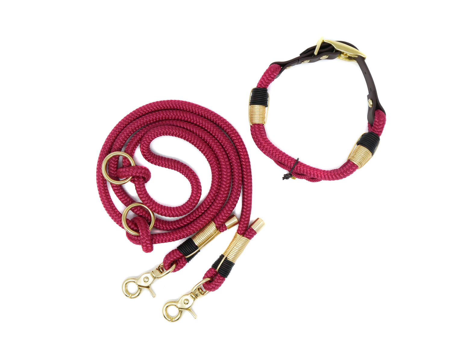 Halsbänder und Leinen