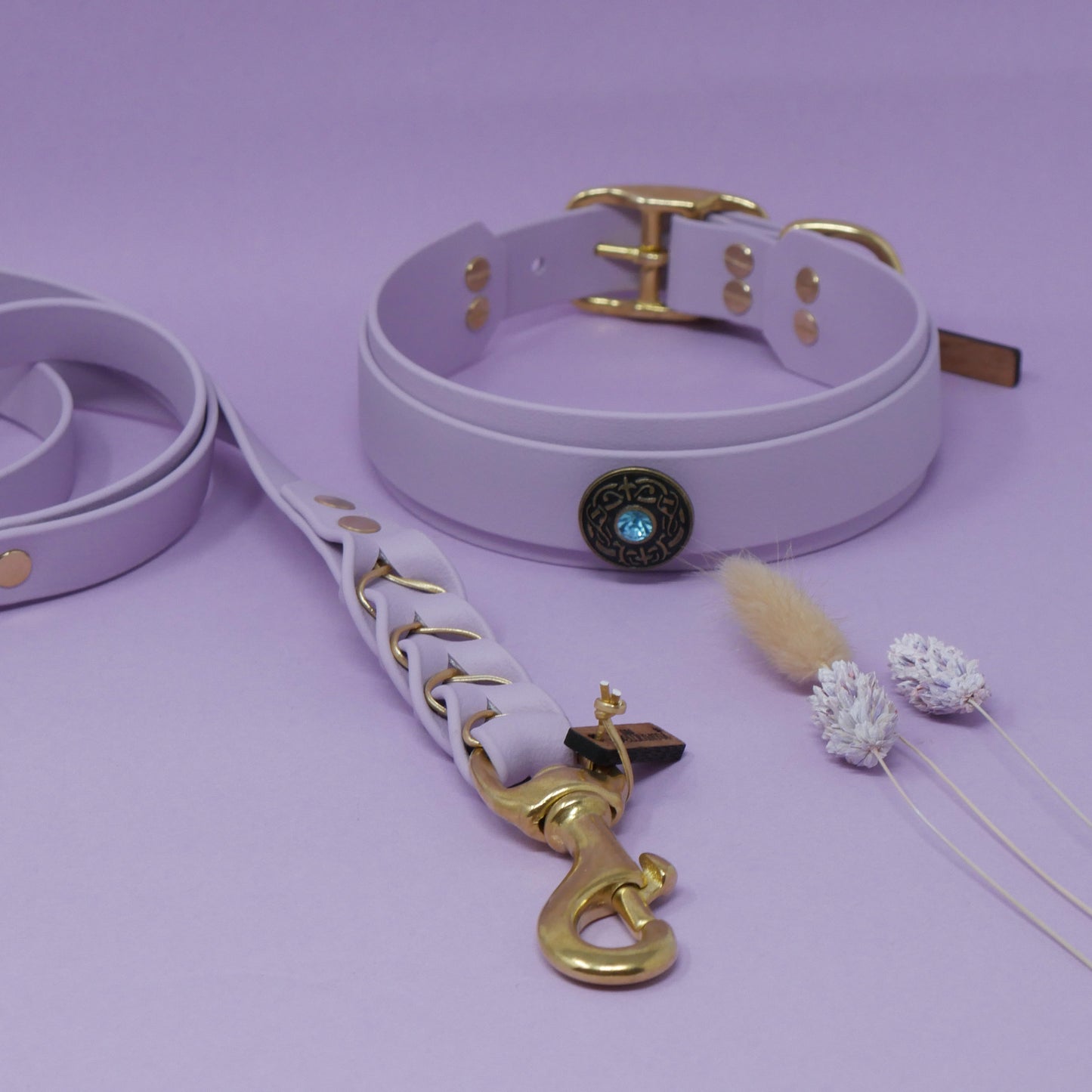 Biothane Halsband 'Hulda' - Extrabreit