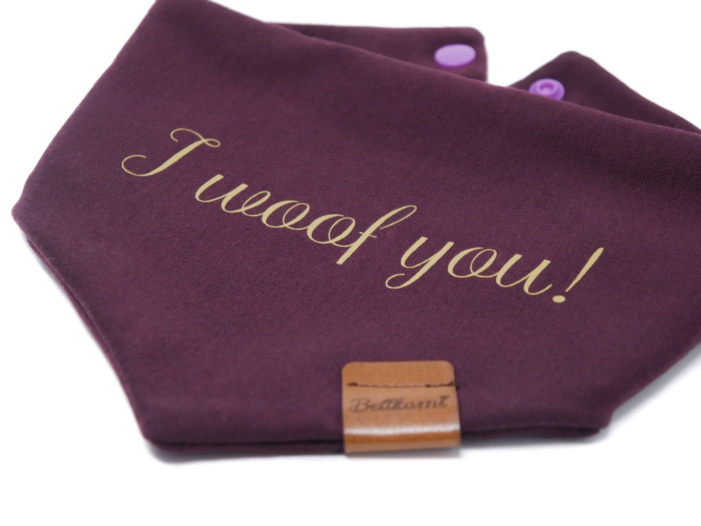 Schriftzug für Bandana