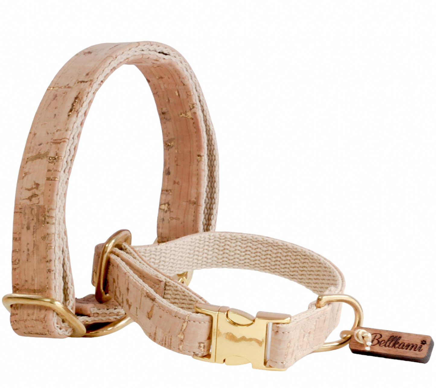 Halsband aus Kork - Golden Day