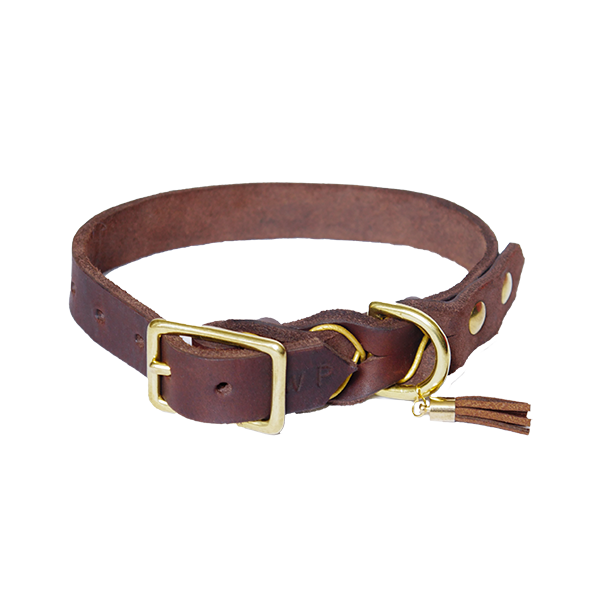 Halsband Leather Deluxe