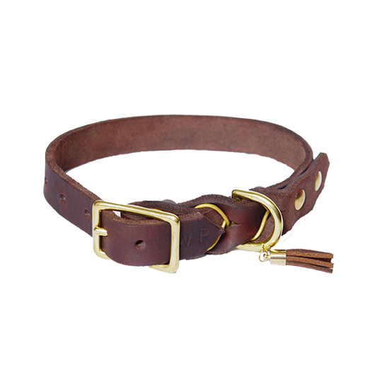 Halsband Leather Deluxe