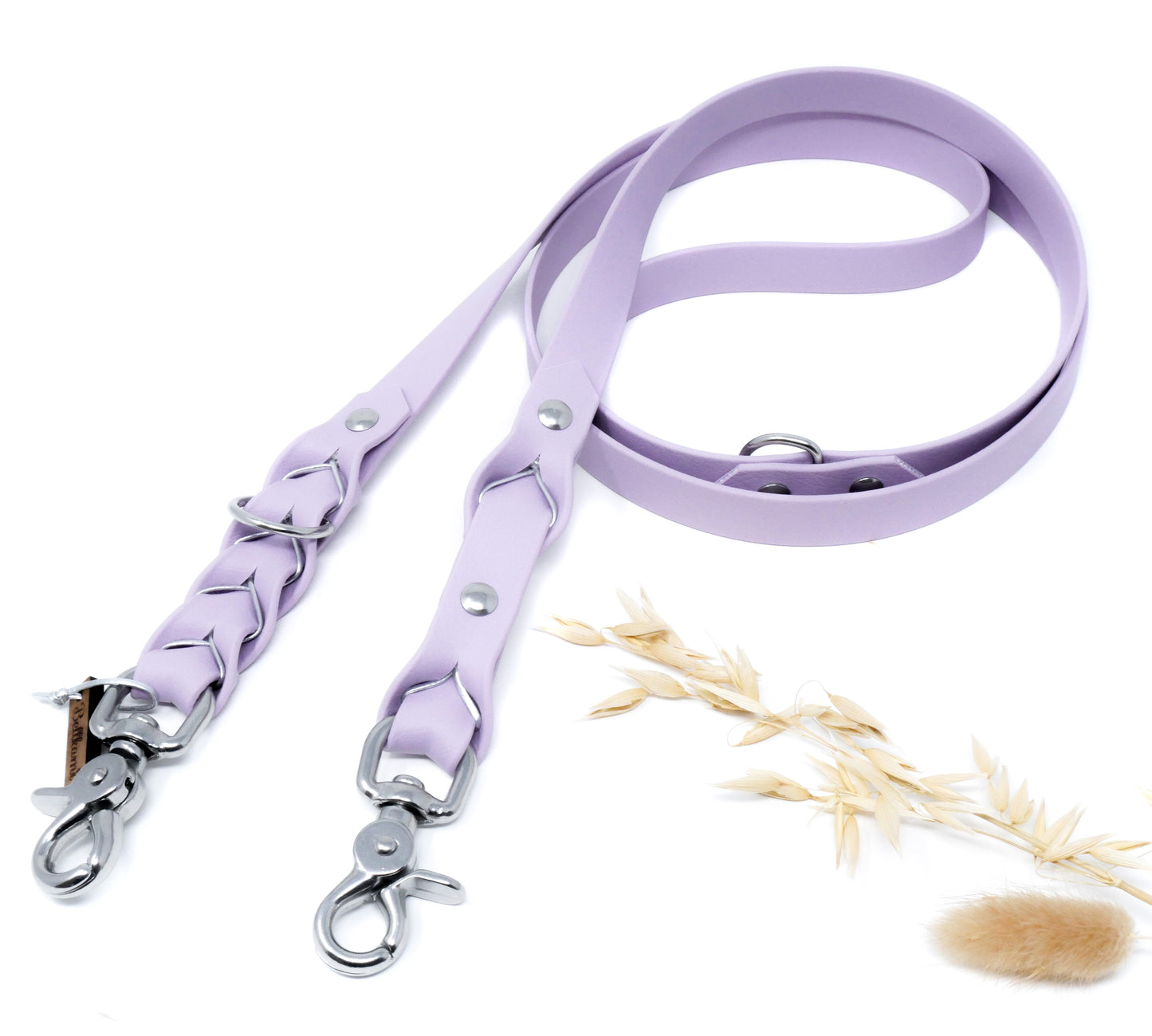 Biothane Leash Deluxe - Pastel Purple