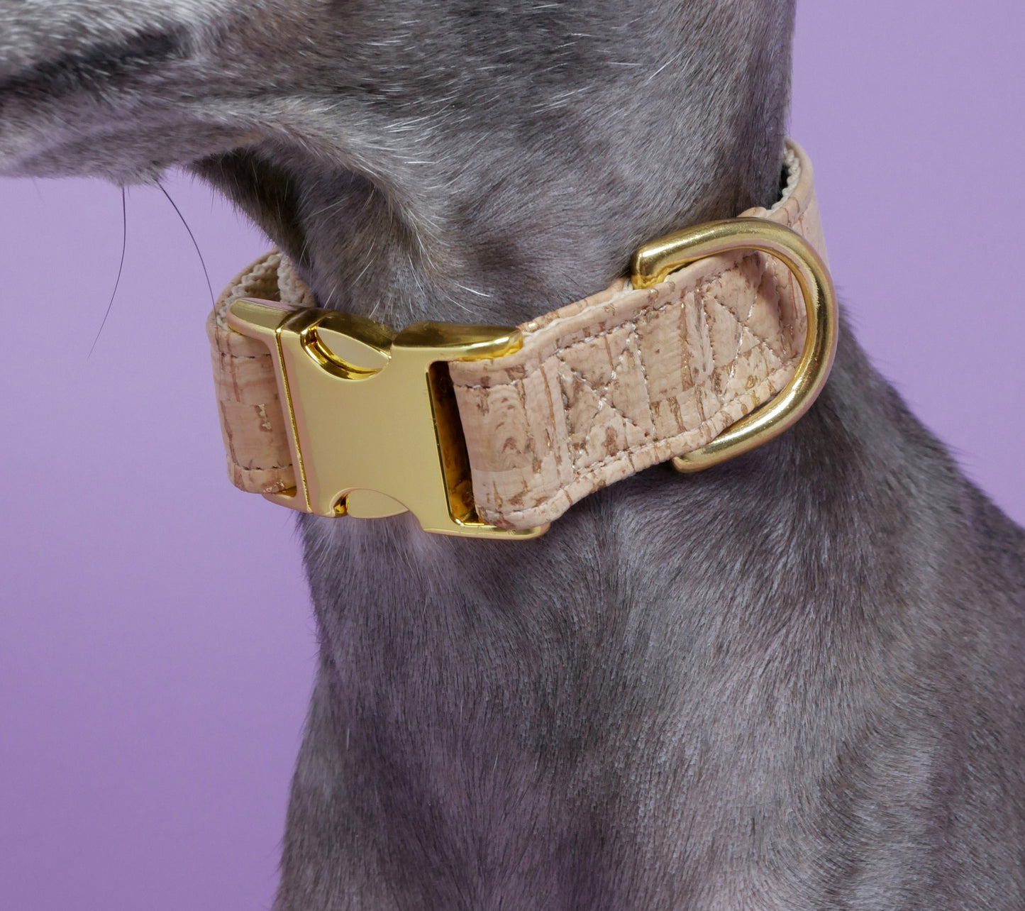 Halsband aus Kork - Golden Day