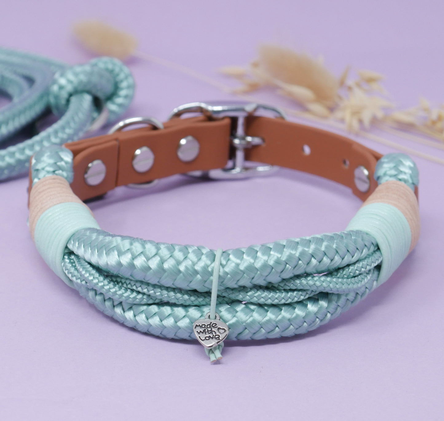 Tauhalsband 'Traveller' - Seegrün