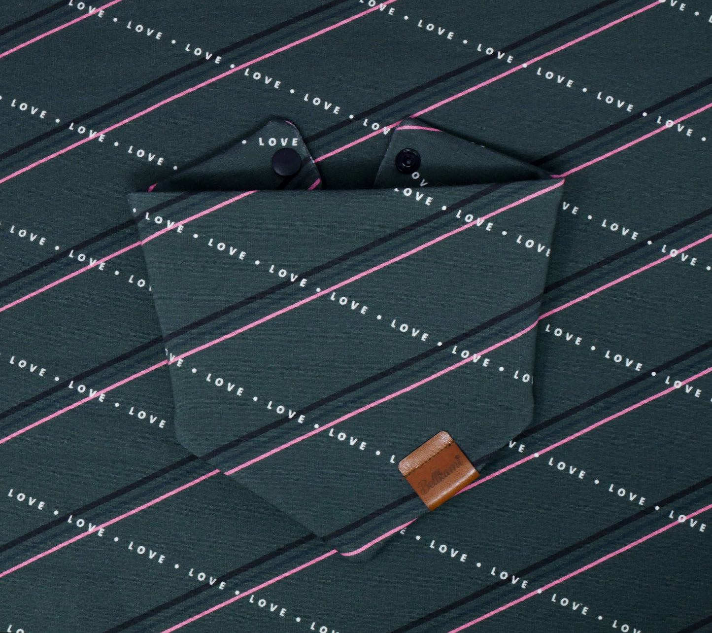 Bandana 'Love and Stripes'