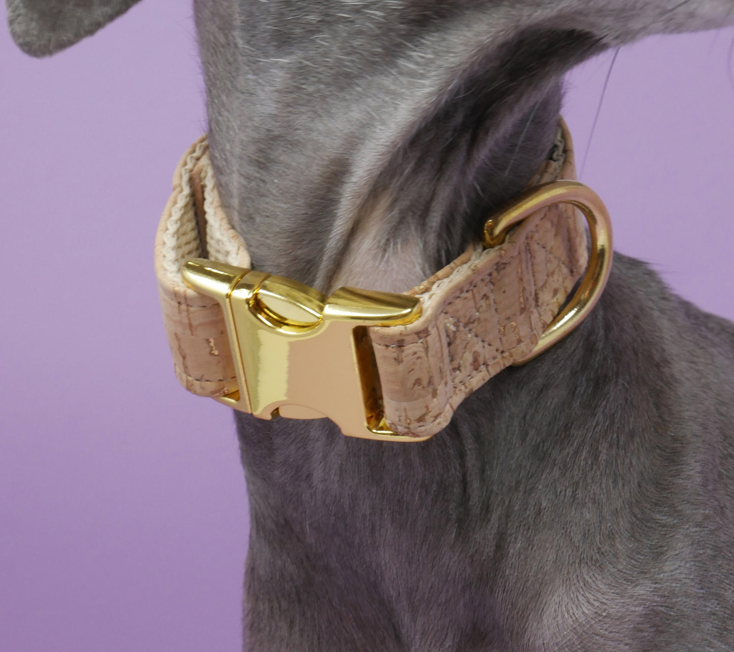 Halsband aus Kork - Golden Day