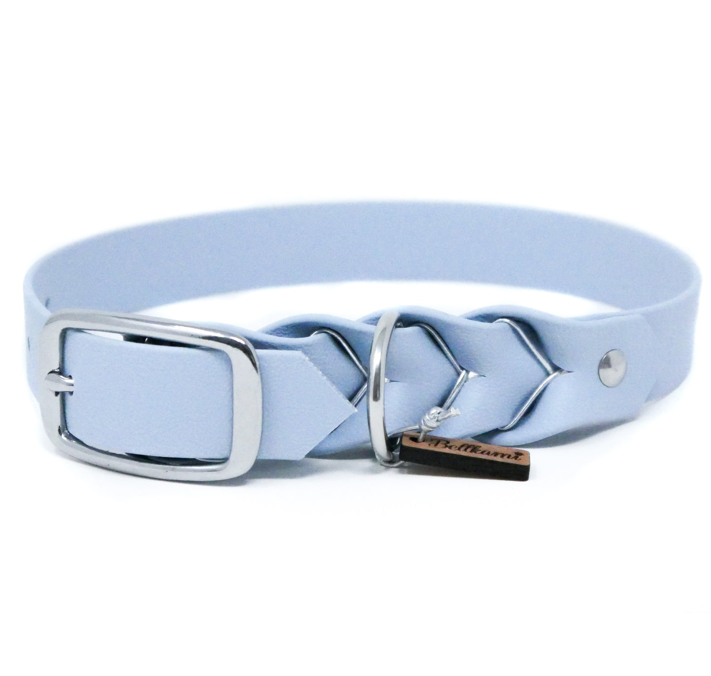 Biothane Collar Deluxe - Pastel Blue