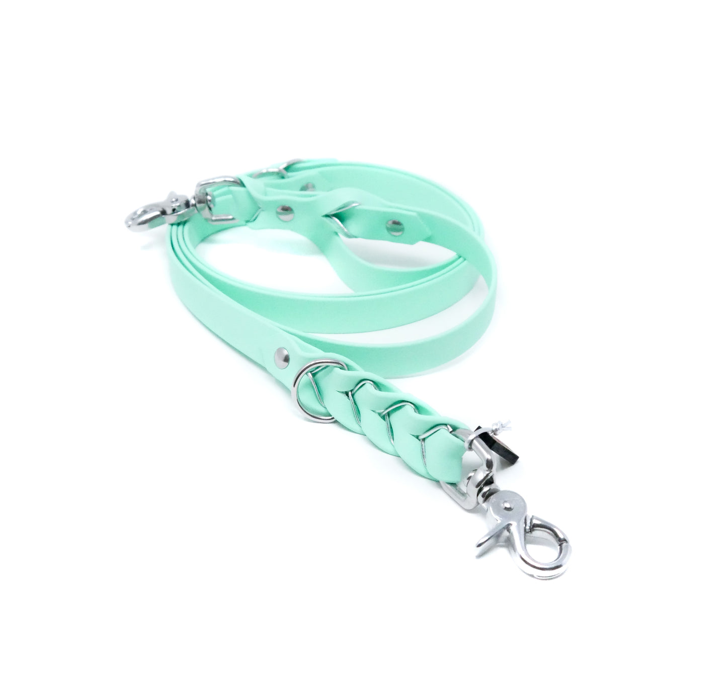 Biothane Leash Deluxe - Caribbean Green