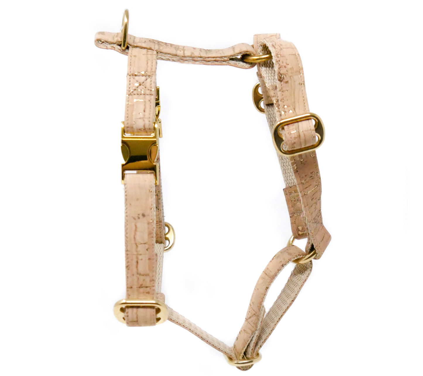 Cork Dog Harness - Golden Day