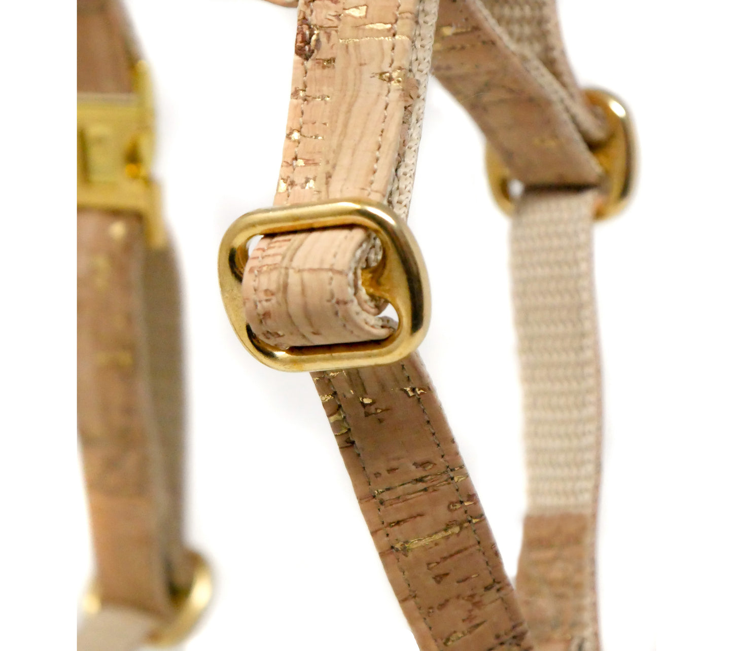 Cork Dog Harness - Golden Day
