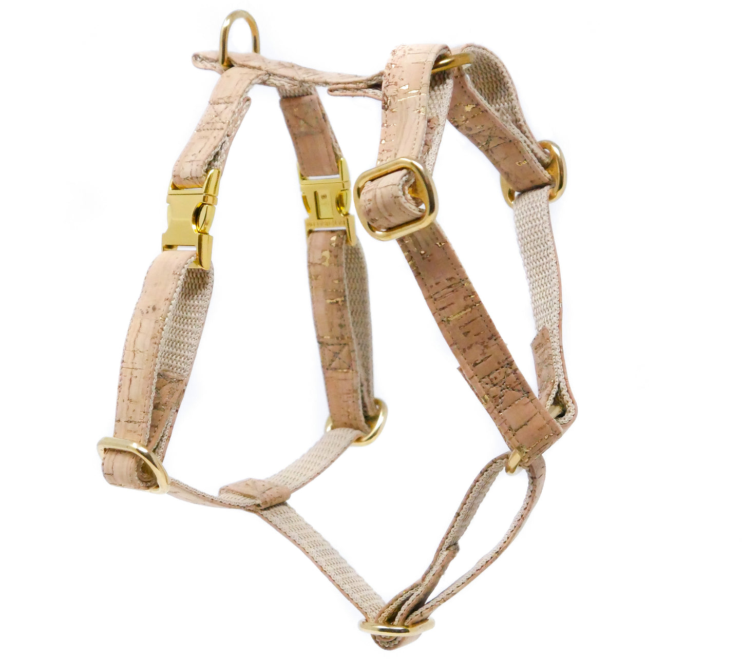 Cork Dog Harness - Golden Day