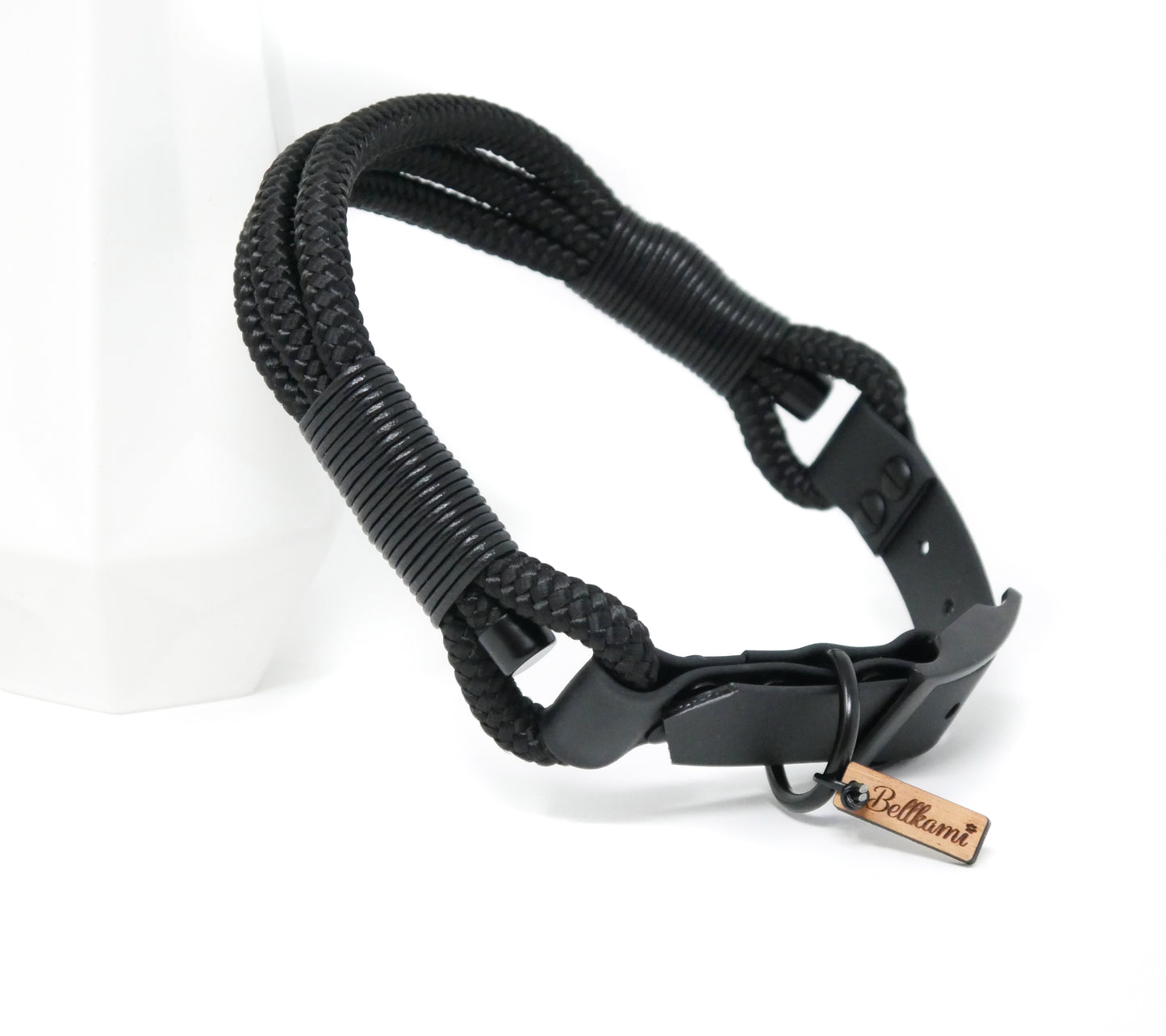 Tauhalsband 'Simply Black'