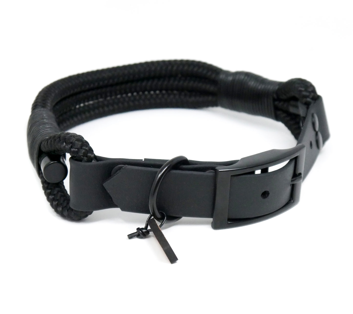 Tauhalsband 'Simply Black'