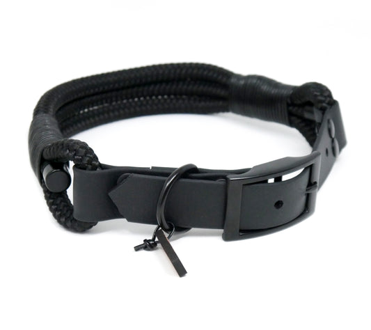 Tauhalsband 'Simply Black'