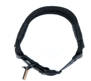 Rope Collar 'Simply Black'