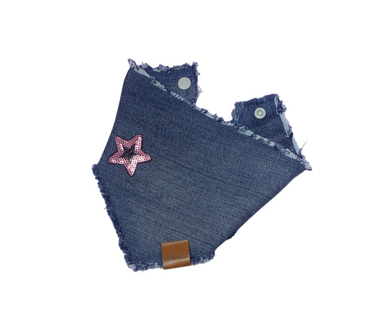 Bandana 'Denim' S SINGLE PIECE - Model 2