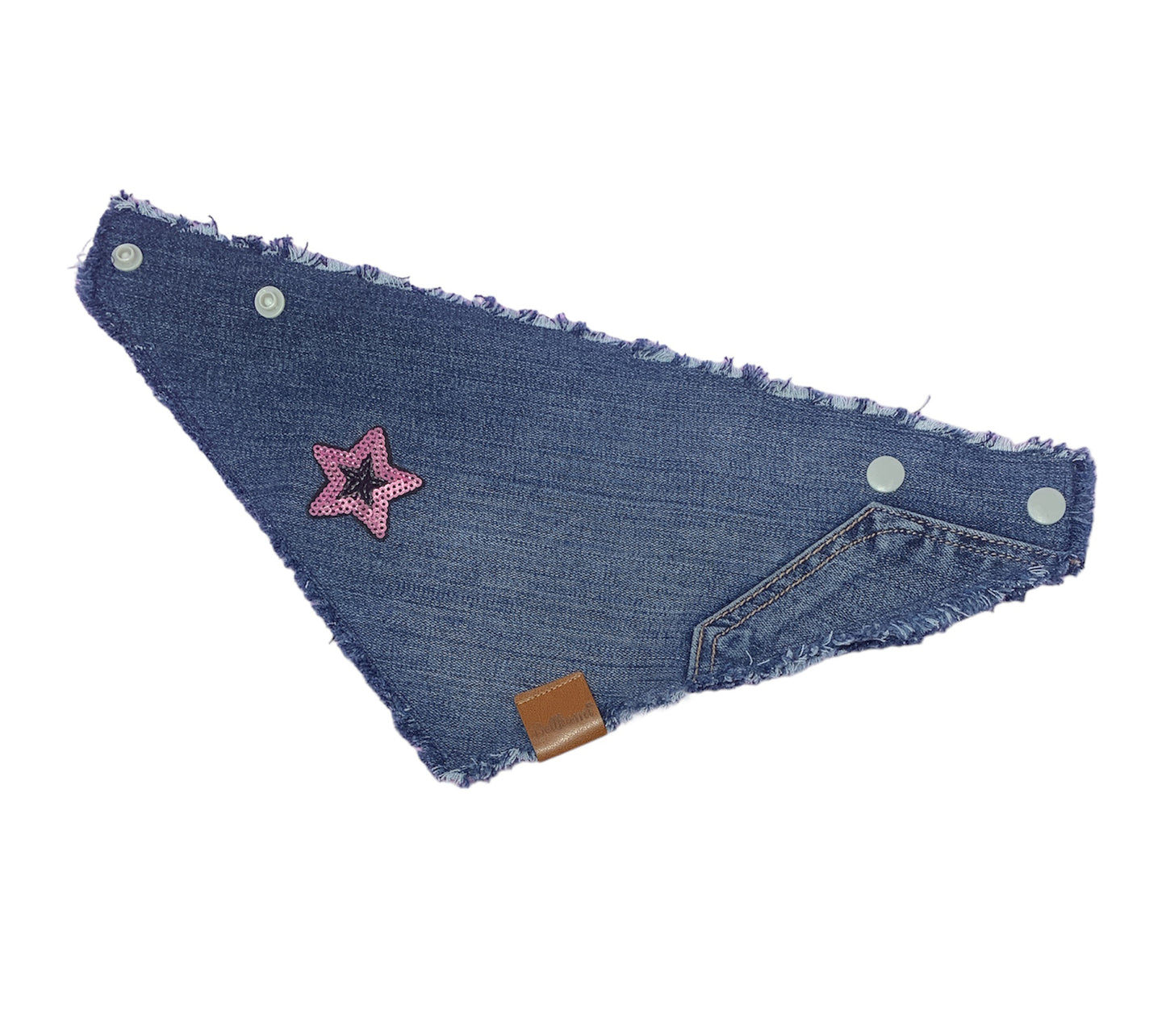 Bandana 'Denim' S SINGLE PIECE - Model 2