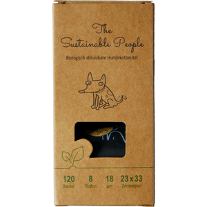 Biodegradable dog waste bags