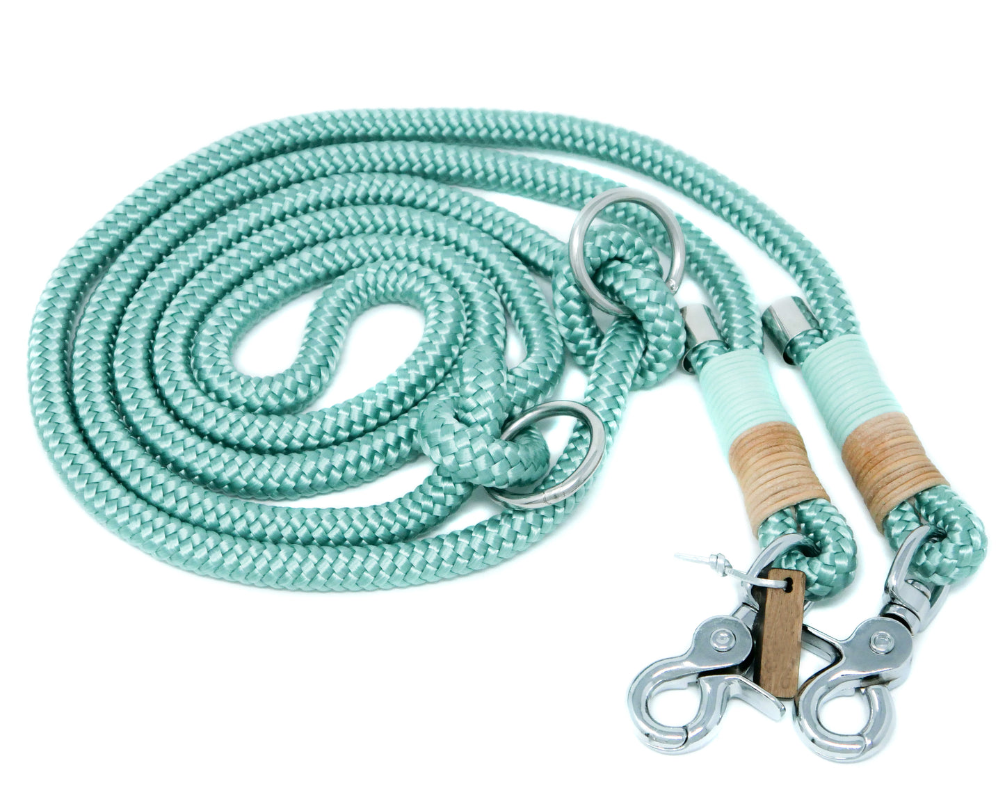 Rope Leash 'Traveller' - Sea Green