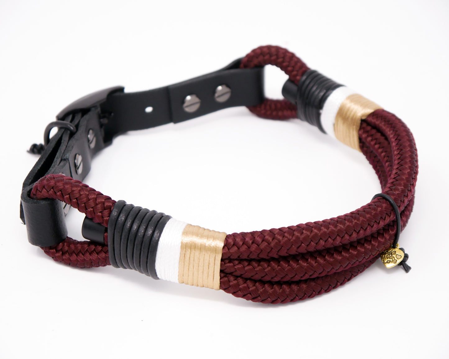 Tauhalsband 'Très Chic Bordeaux'