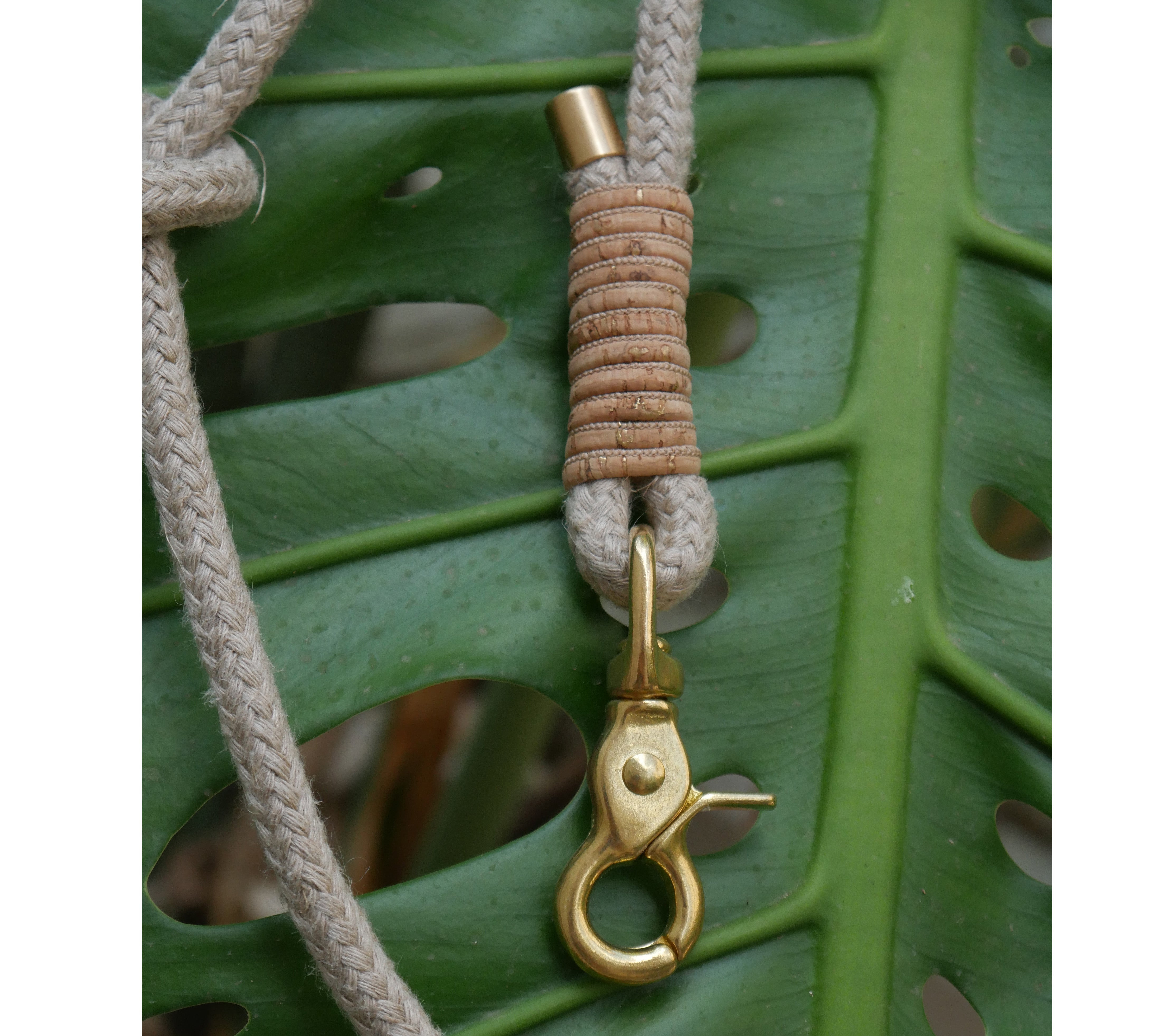 Shara Rope Rope Leash 'Sahara' - made of hemp rope – Bellkami